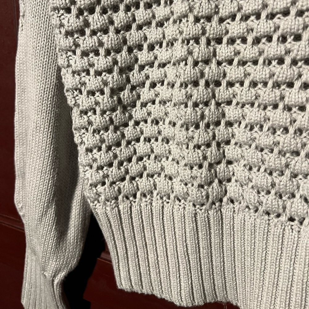 LUCKY BRAND multi textured sweater - Picture 6 of 6